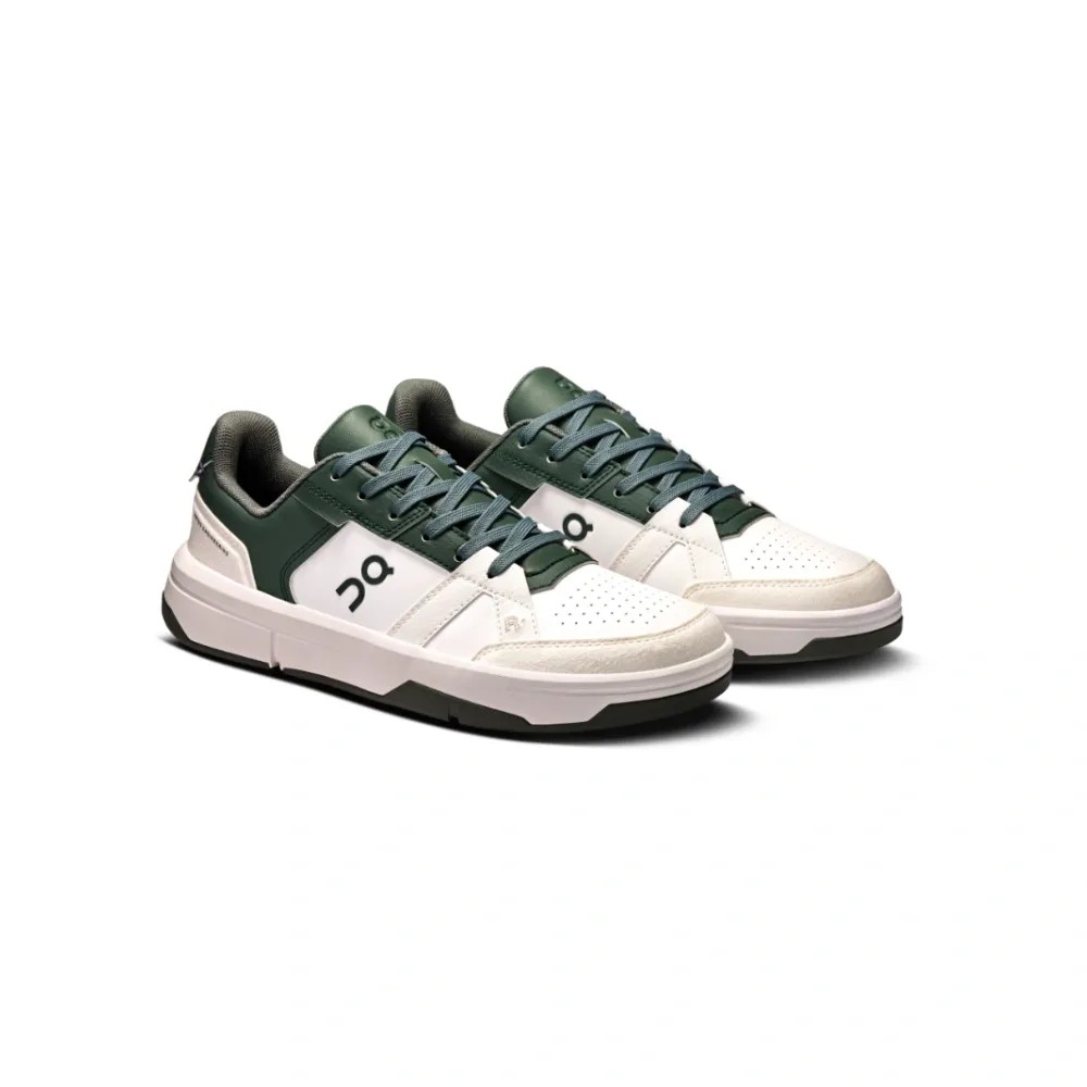 THE ROGER Clubhouse White | Olive On Running  - HypeFly India View 6