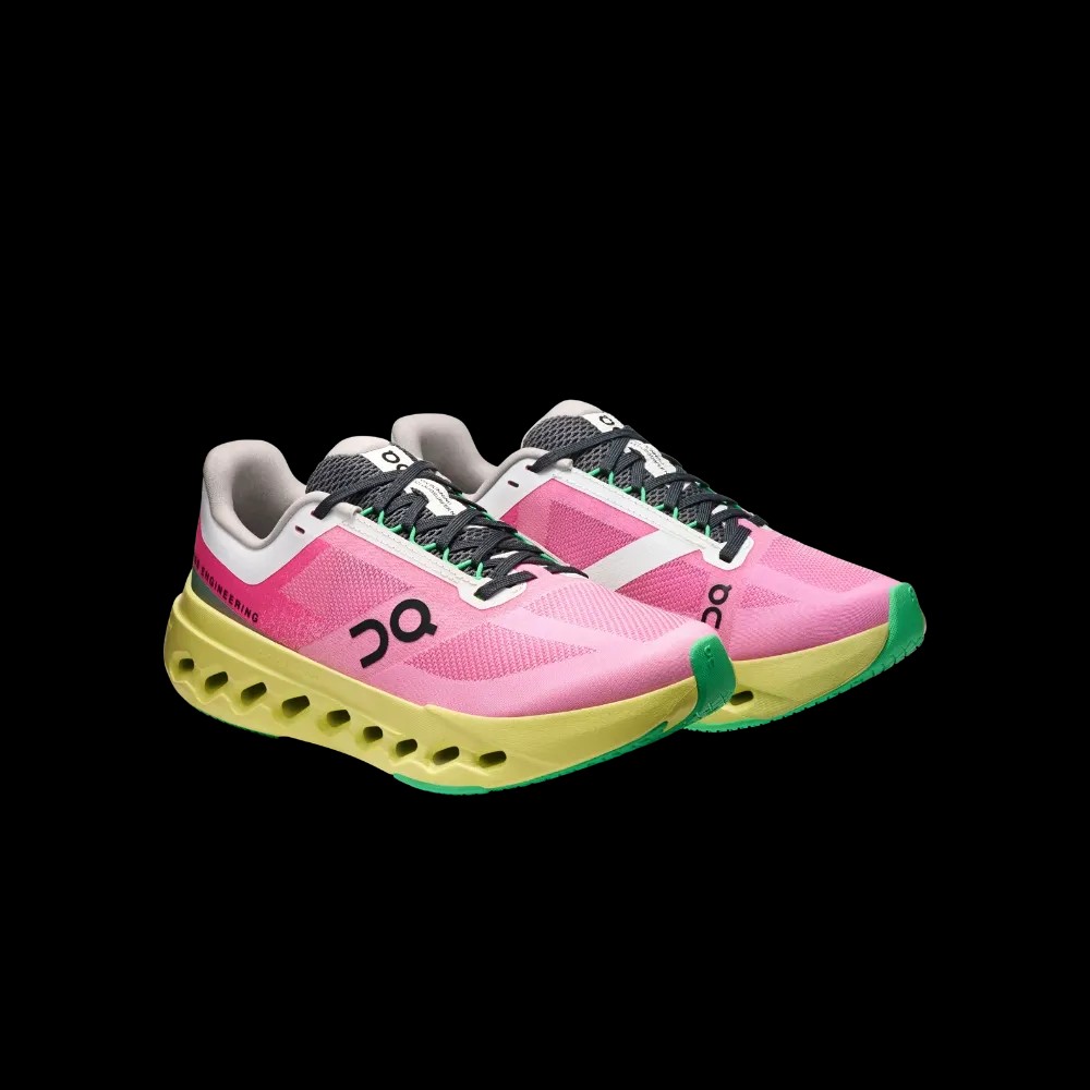 On Running Cloudsurfer Next Pink Limelight - HypeFly India View 5