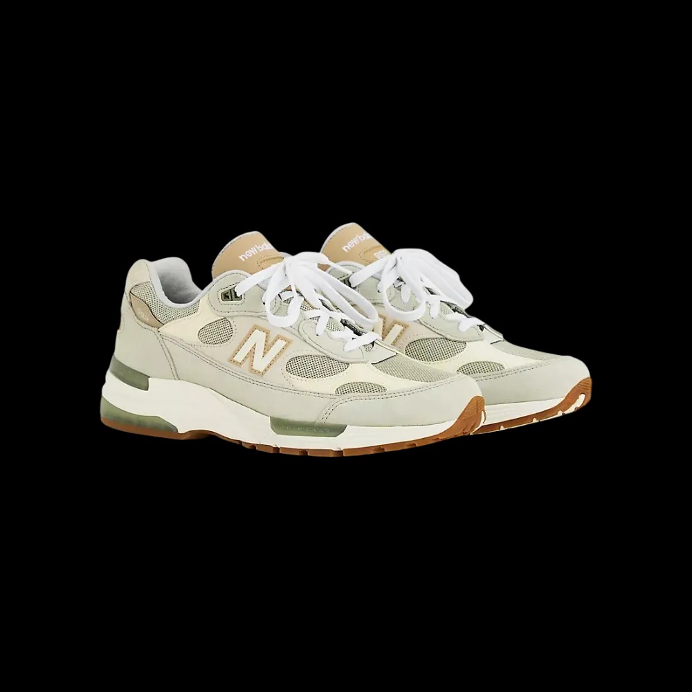 New Balance 992 Made in USA 'Olivine' - HypeFly India View 5