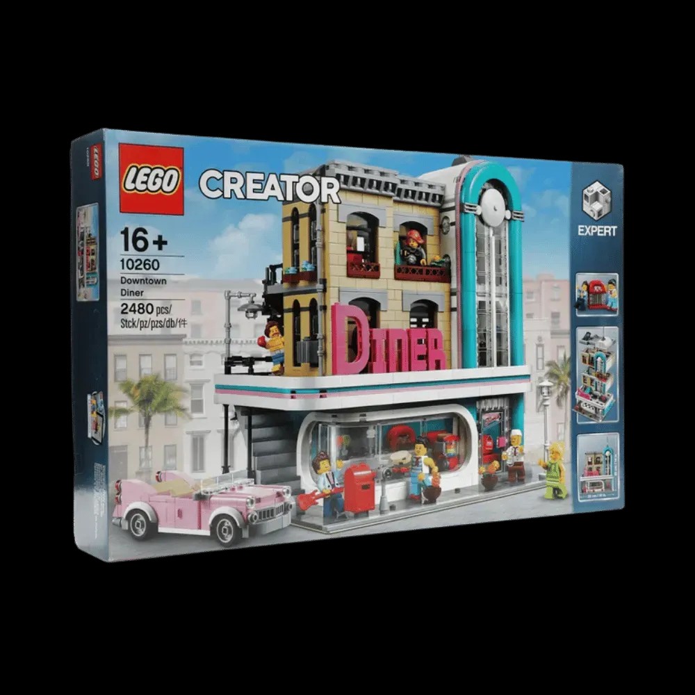 LEGO Creator Downtown Diner Set - HypeFly India View 1