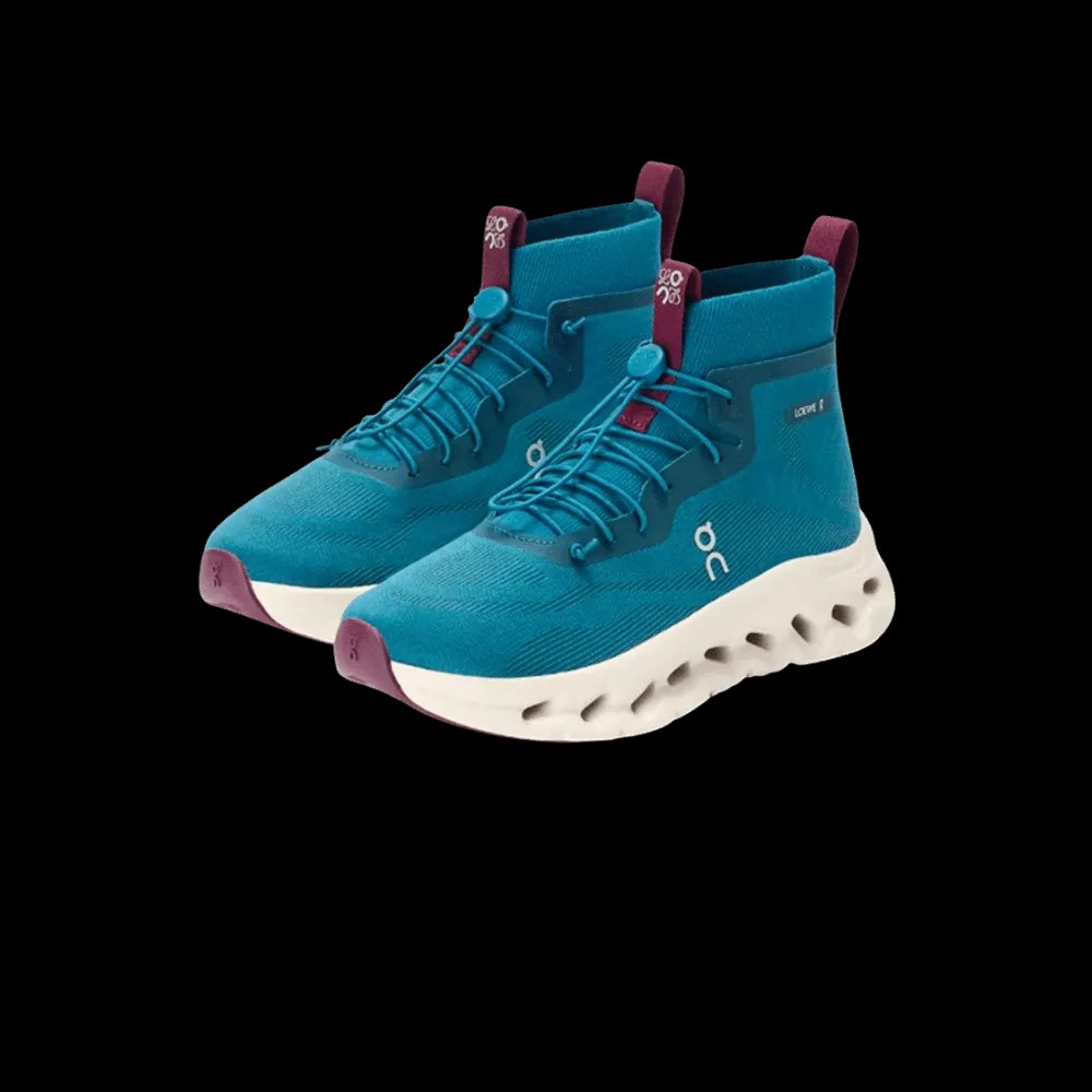 Loewe x On Running Clouditilt High Teal Burgundy - HypeFly India View 3