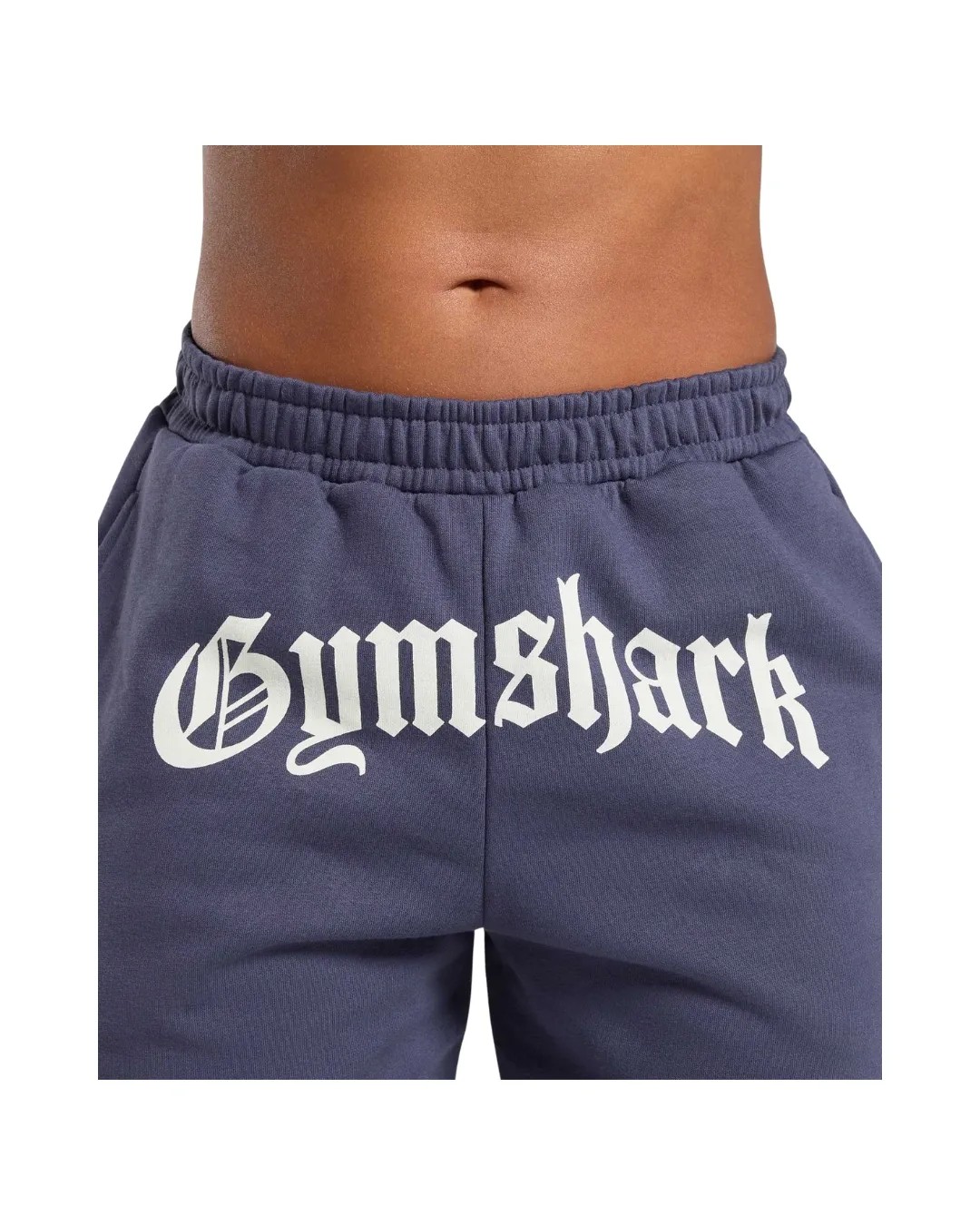 Gymshark Strength Department Graphic Joggers Weighted Purple - HypeFly India View 5
