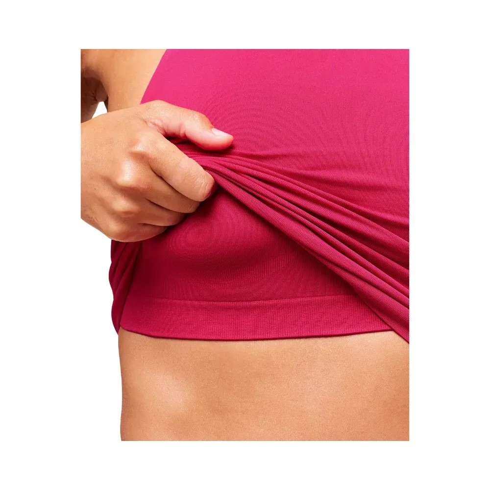 Gymshark Everyday Seamless Tank With Shelf Build Pink - HypeFly India View 5