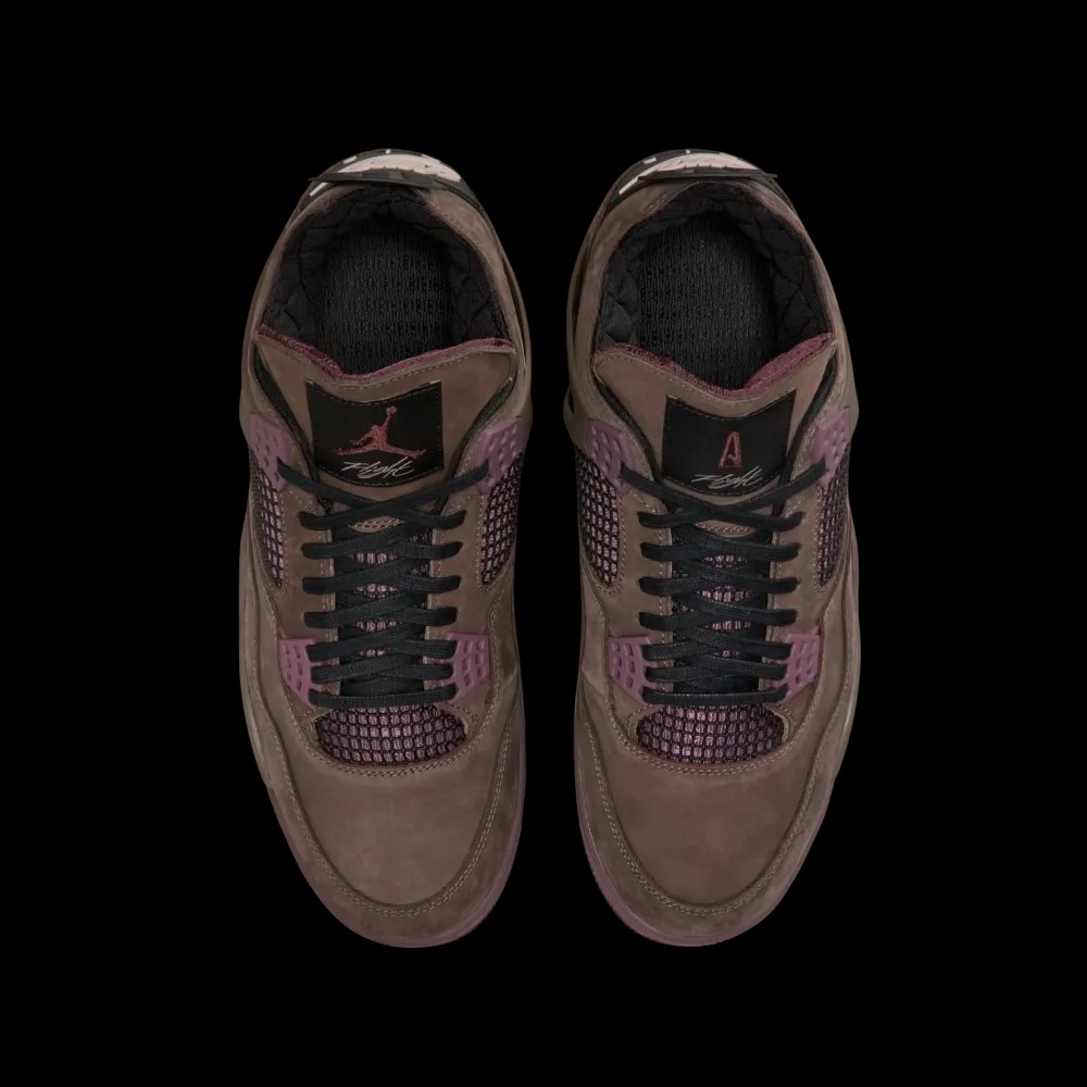 A Ma Maniére x Air Jordan 4 Retro 'Dark Mocha' - HypeFly India View 4