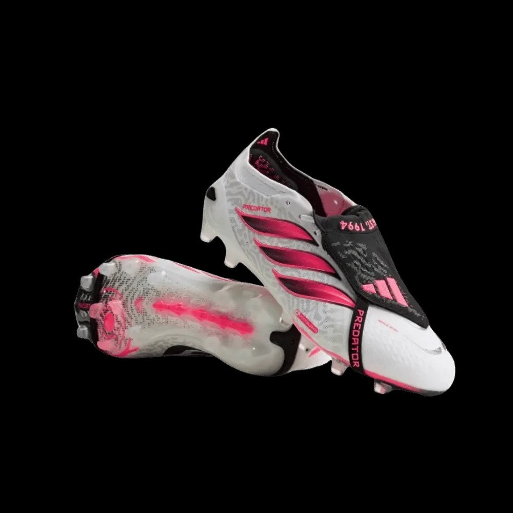 Adidas Predator Elite Fold-Over Tongue Artificial Ground Soccer Cleats Cloud White - HypeFly India View 2