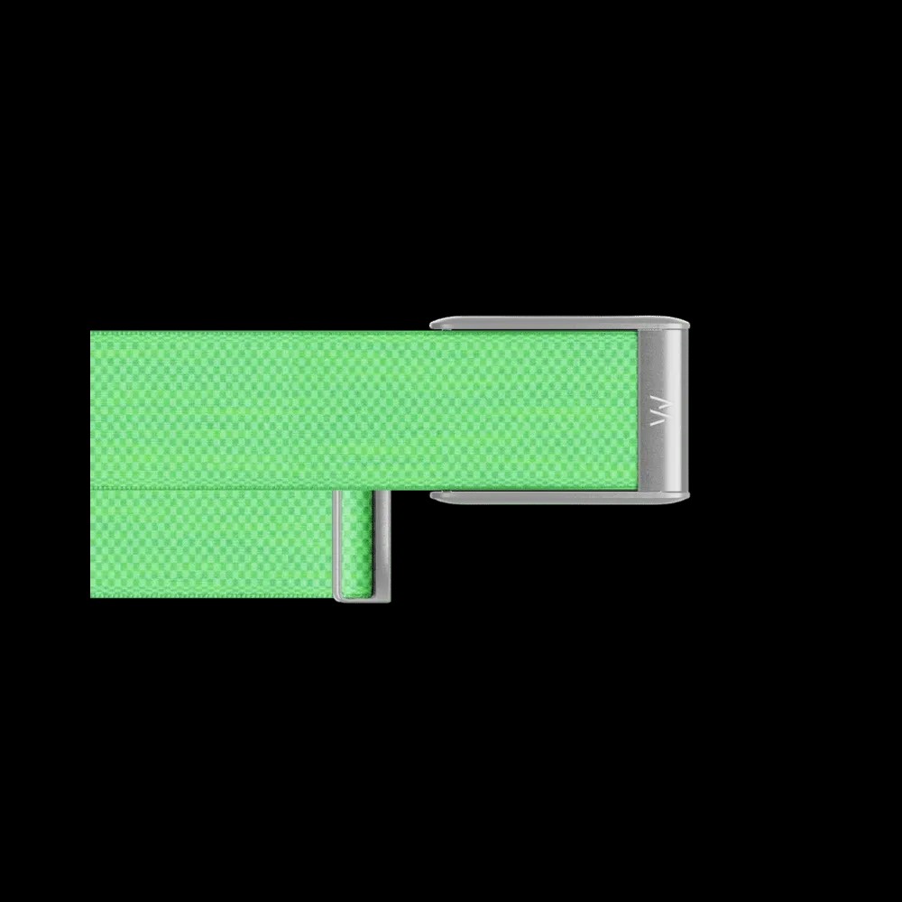Whoop 5.0 Peak / MG Life Superknit Band Lime (12 Month Subscription Included) - HypeFly India View 2
