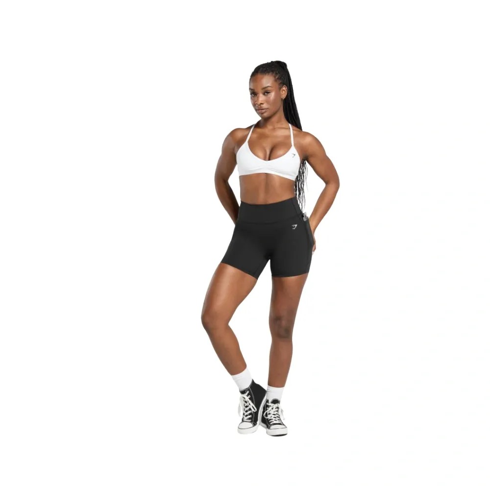 Gymshark Lifting Pocket Shorts Black - HypeFly India View 5