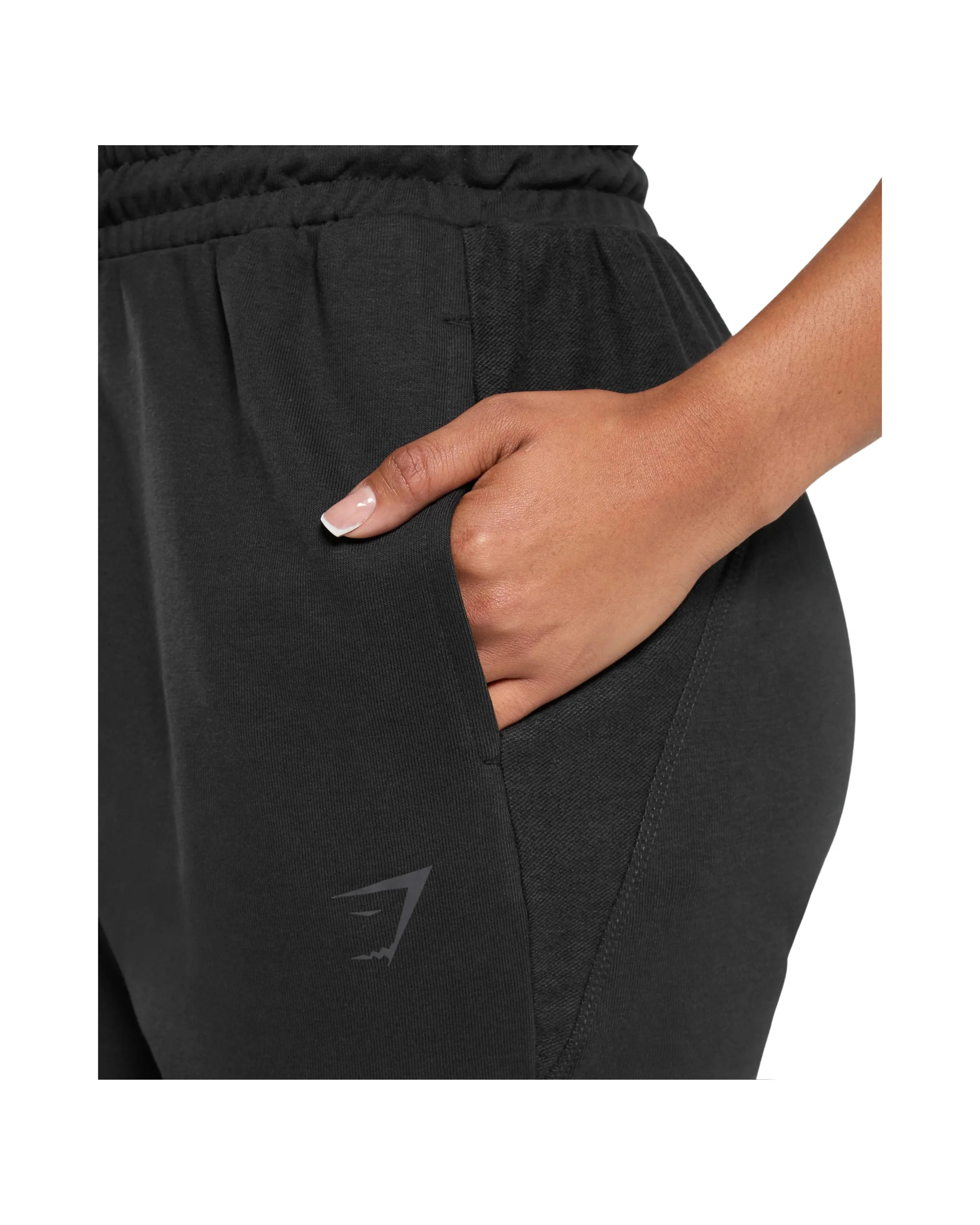 Gymshark Power Joggers Regular fit Black - HypeFly India View 5