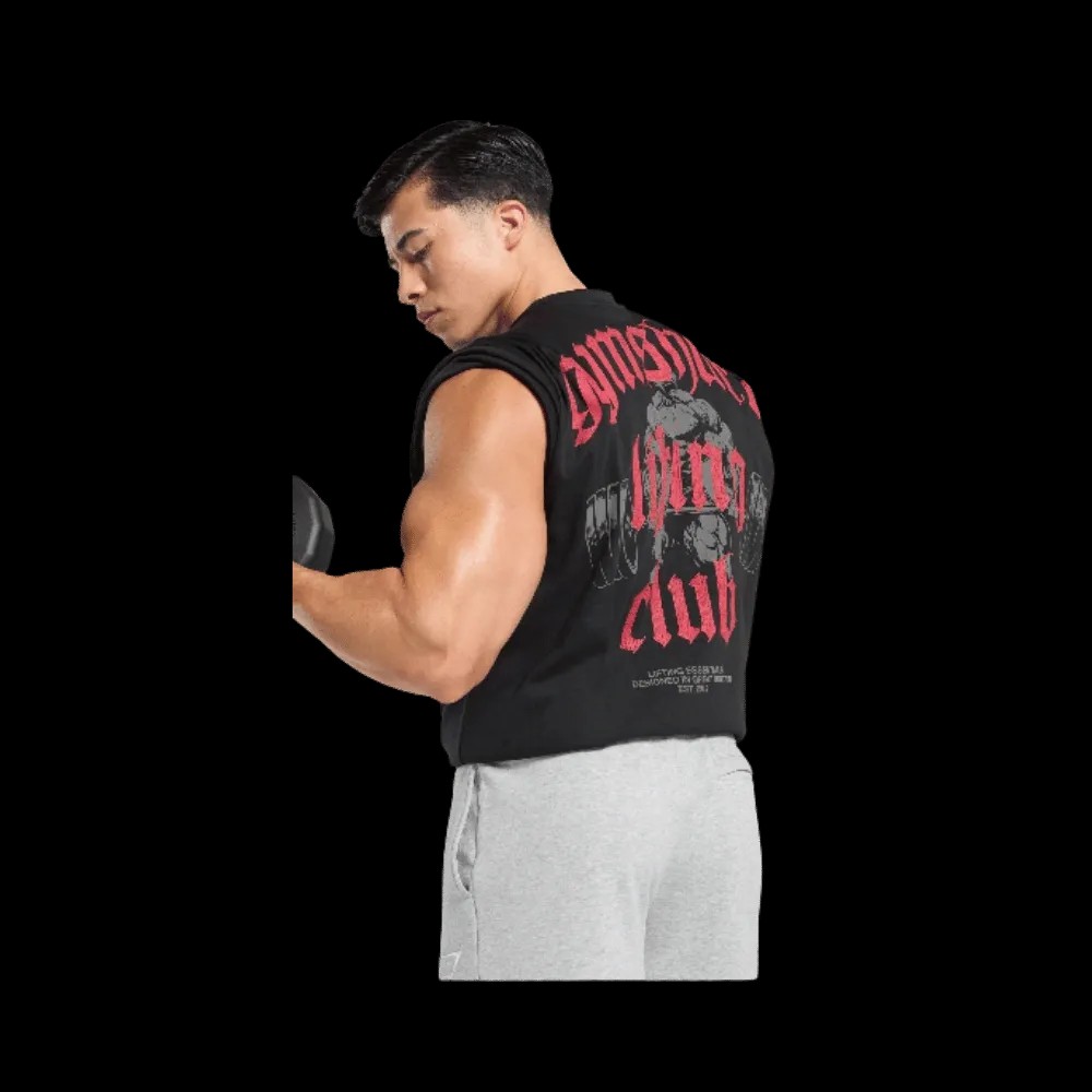 Gymshark Lifting Club Graphic T-Shirt Black - HypeFly India View 4