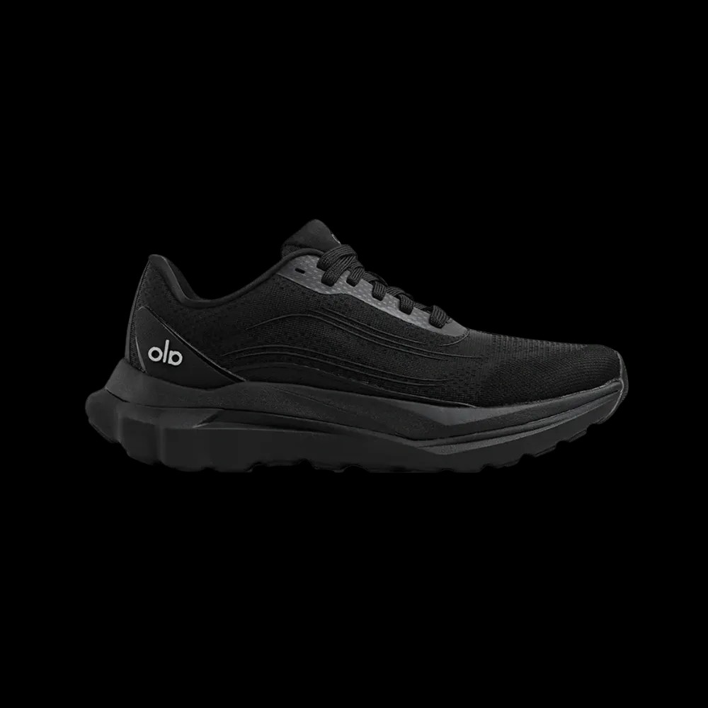 ALO Runner All Black - HypeFly India View 1