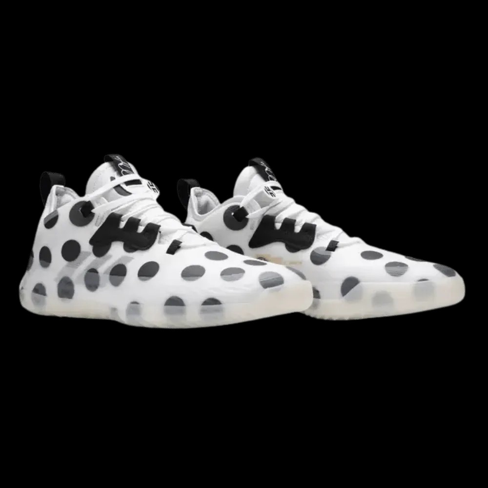 Adidas Harden Vol. 5 Futurenatural 'Polka Dot - White' - HypeFly India View 5