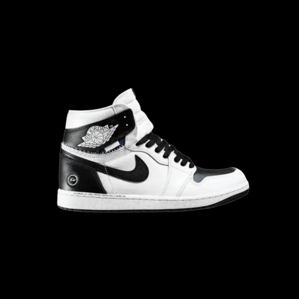 Fragment Design x Union LA x Air Jordan 1 Retro High OG SP 'White Black' - HypeFly India View 1