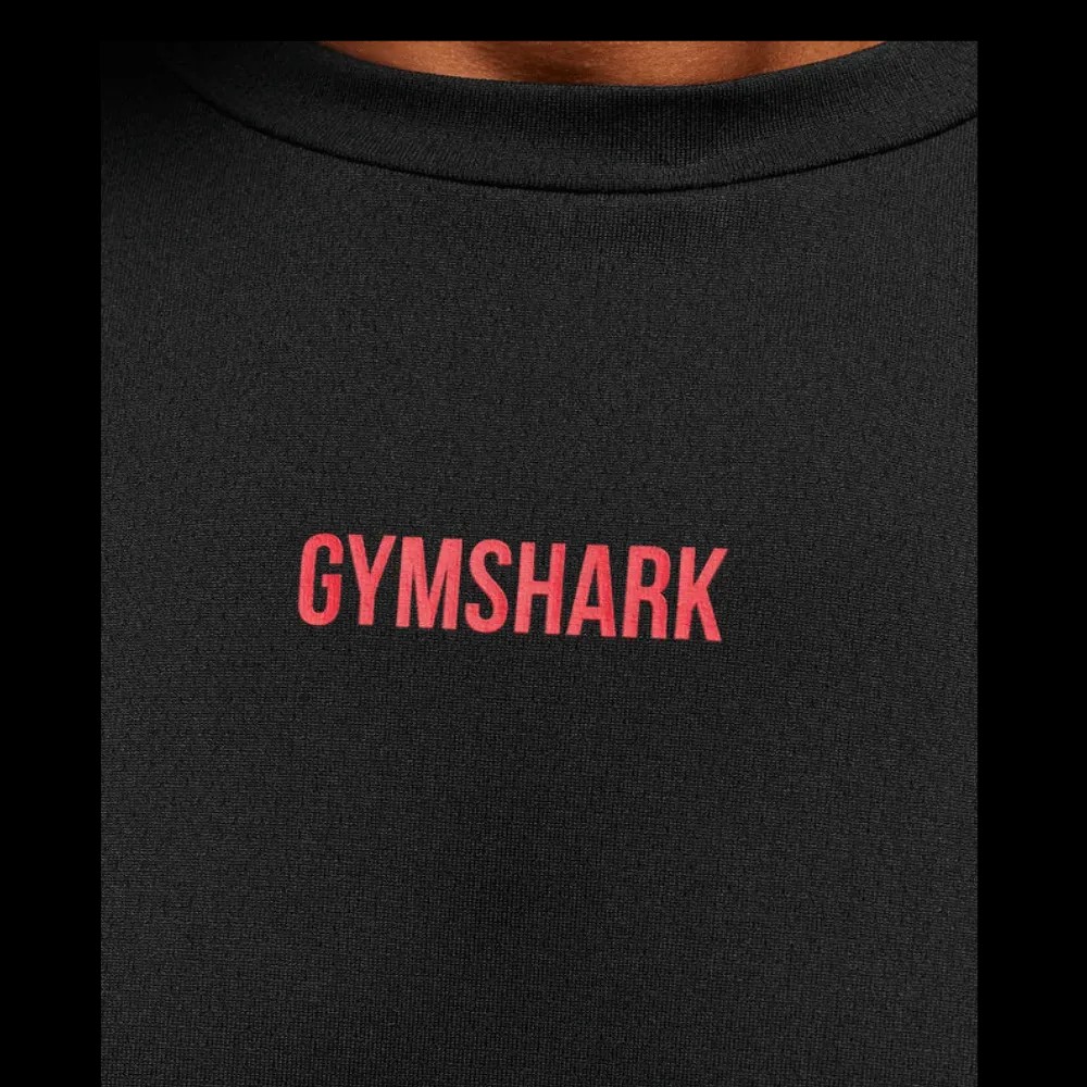 Gymshark Remember Why You Started T-Shirt Oversized Fit Black  - HypeFly India View 5