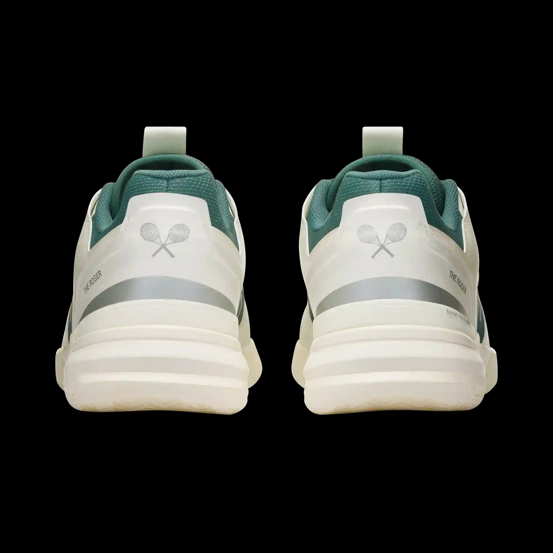 THE ROGER Clubhouse Pro Ivory Evergreen On Running - HypeFly India View 2