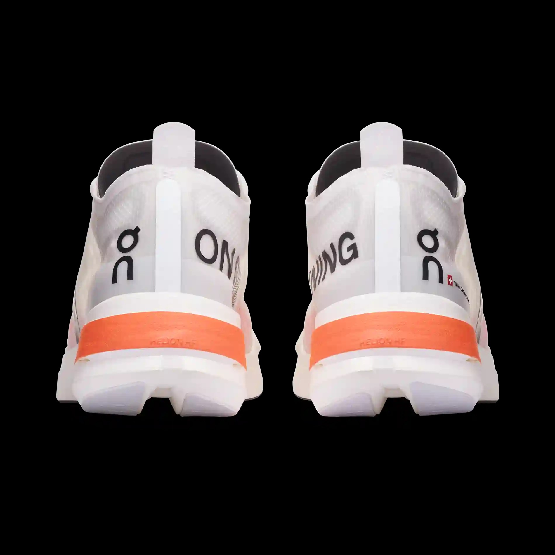 On Running Cloudboom Strike White Black  - HypeFly India View 3
