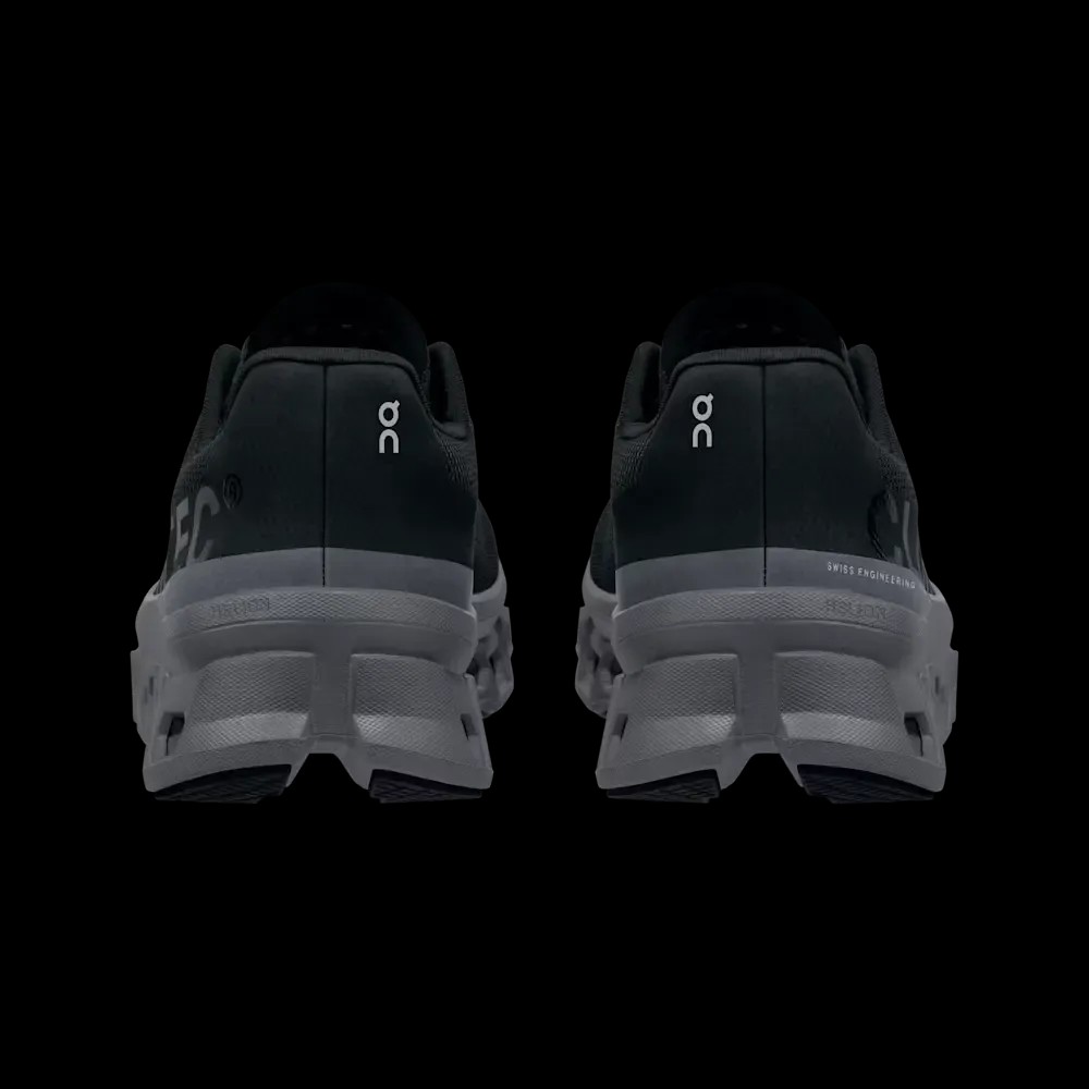 On Running Cloudmonster Black Magnet - HypeFly India View 2