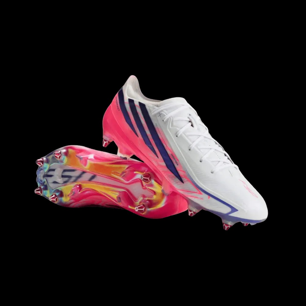 Adidas F50 Hyperfast Elite Soft Ground Soccer Cleats Cloud White - HypeFly India View 2