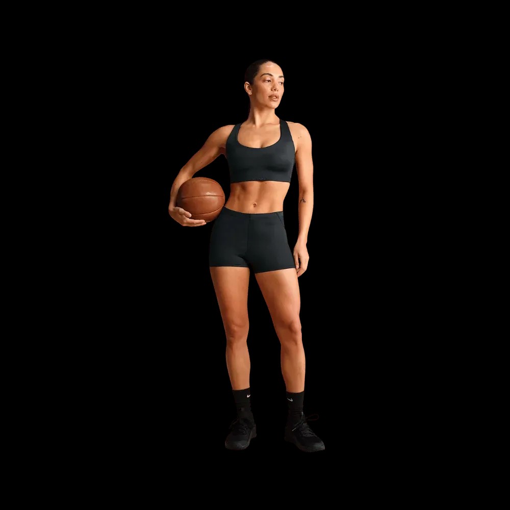 Nike X Skims Shine Women's Racerback Bra Obdisian - HypeFly India View 3