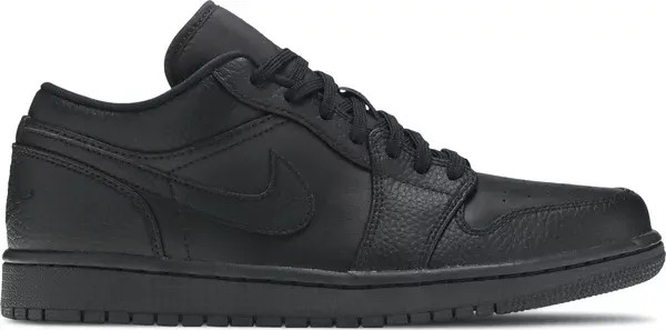 Air Jordan 1 Low 'Triple Black' - HypeFly India View 1