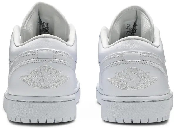 Nike Air Jordan 1 Low 'Triple White' - HypeFly India View 2