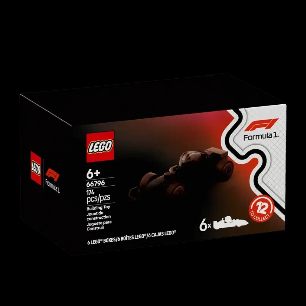 Lego F1® Collectible Race Cars 6 Pack - HypeFly India View 1