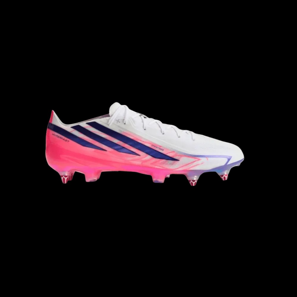 Adidas F50 Hyperfast Elite Soft Ground Soccer Cleats Cloud White - HypeFly India View 1