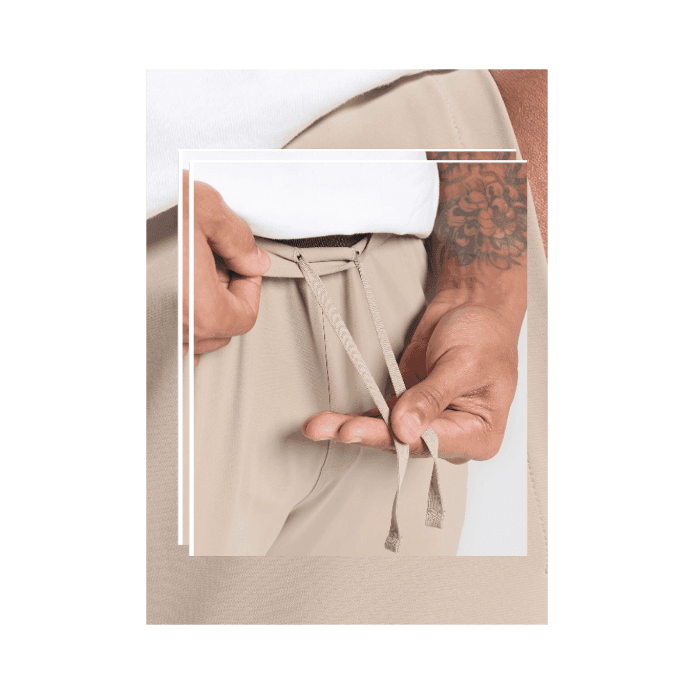 Gymshark Studio Joggers Sand Brown - HypeFly India View 2