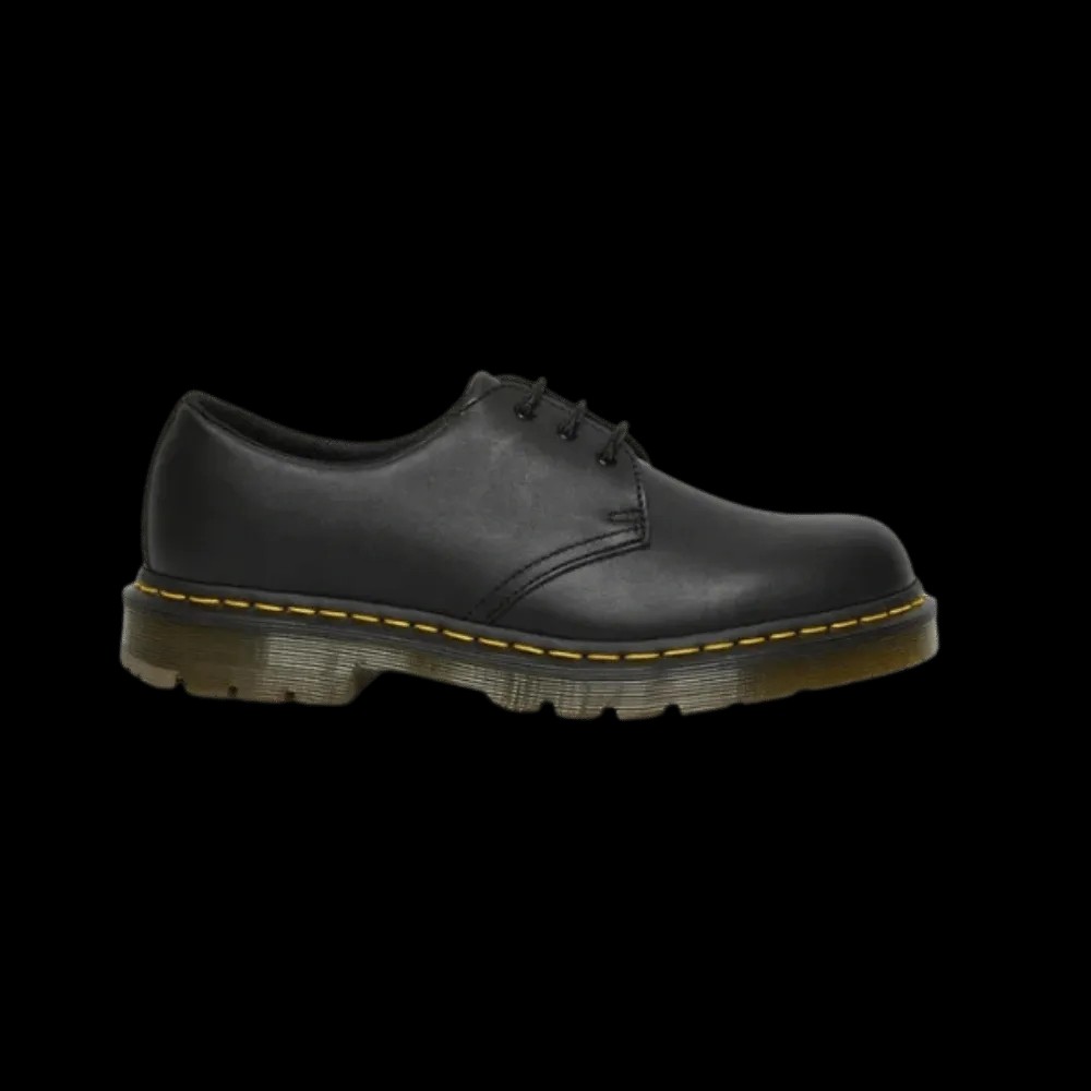 Dr Martens 1461 Slip Resistant Leather Oxford Shoes Black  - HypeFly India View 1