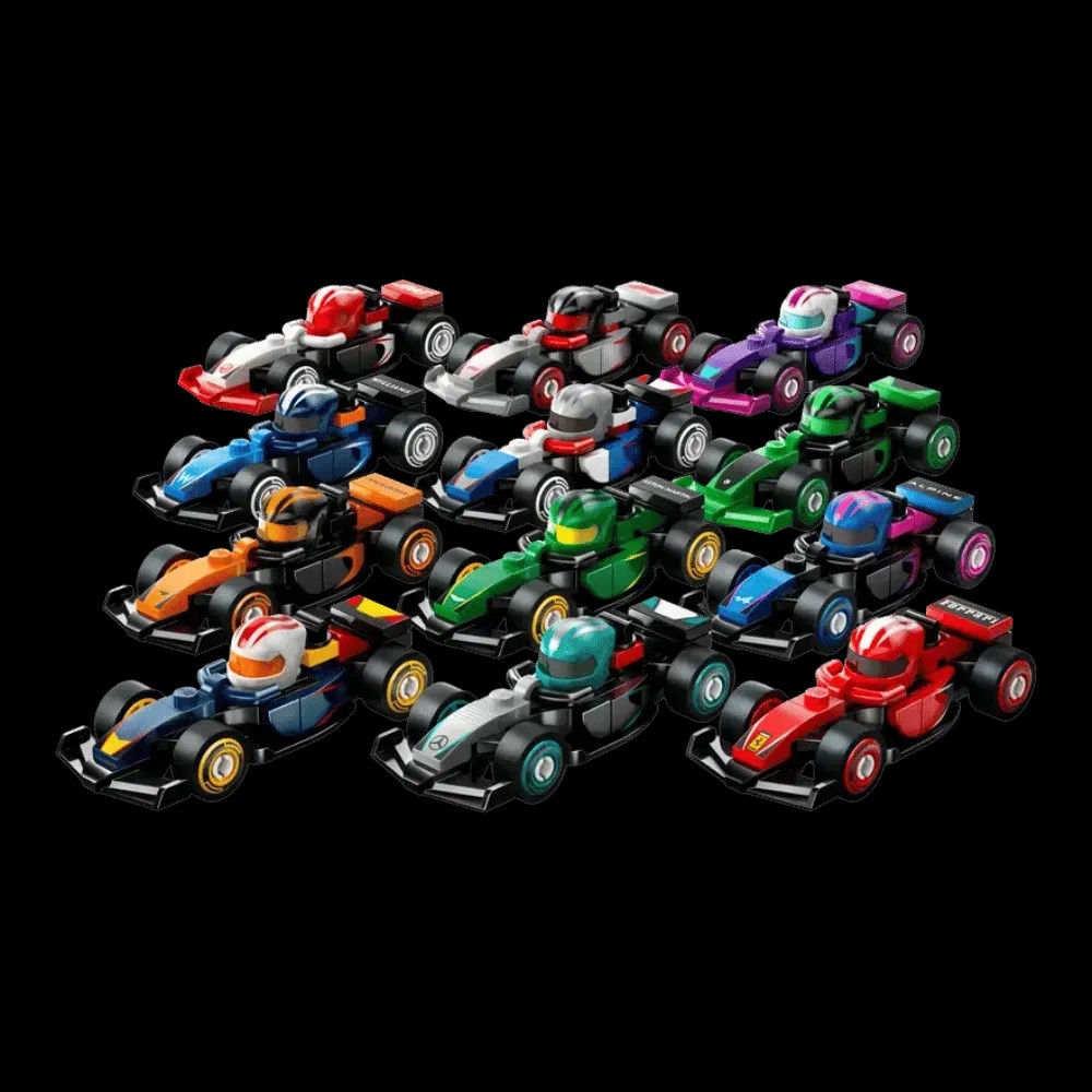 Lego F1® Collectible Race Cars 6 Pack - HypeFly India View 2