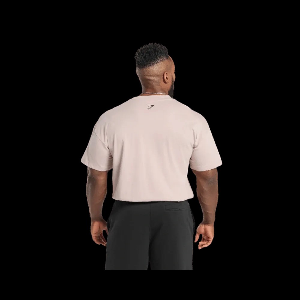 Gymshark Committed to the Craft T-Shirt Muted Pink - HypeFly India View 2