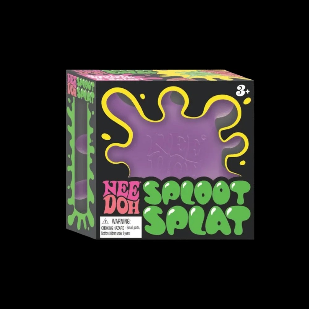 NeeDoh SplootSplat Squishy Fidget Toy Purple - HypeFly India View 1