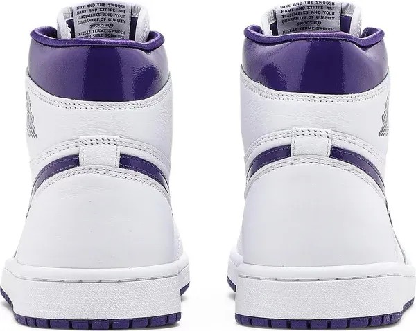 Air Jordan 1 High OG 'Court Purple' - HypeFly India View 2