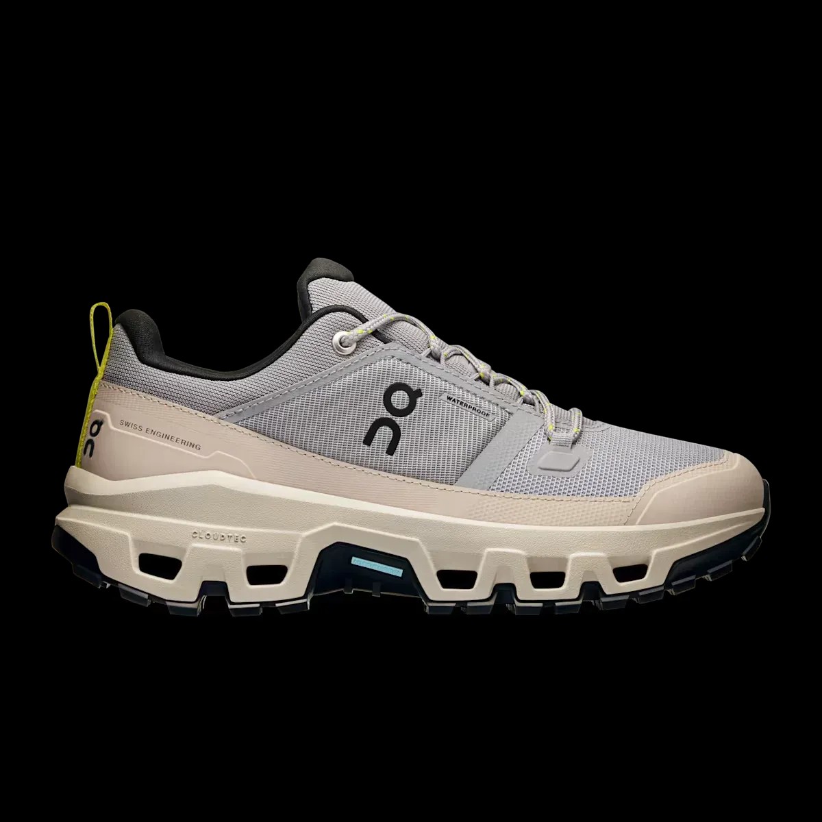 On Running Cloudrock Low Waterproof Alloy Ice - HypeFly India View 1