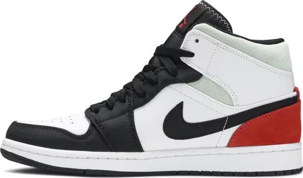 Air Jordan 1 Mid SE 'Red Black Toe' - HypeFly India View 4