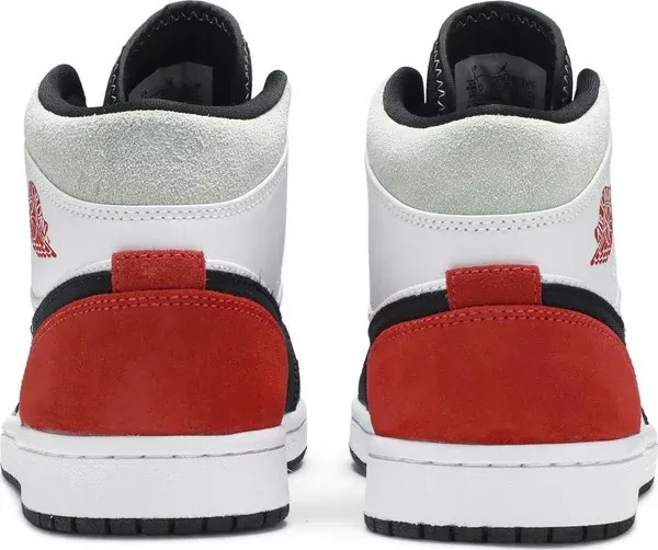 Air Jordan 1 Mid SE 'Red Black Toe' - HypeFly India View 3
