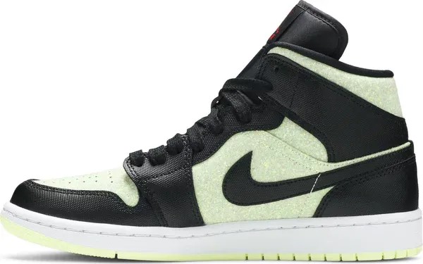 Air Jordan 1 Mid SE 'Black Barely Volt' - HypeFly India View 4