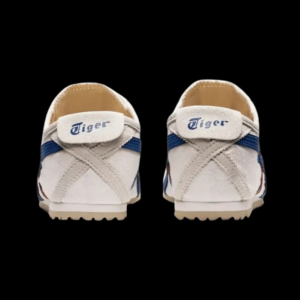 Onitsuka Tiger Mexico 66 Slip-On White Blue Red - HypeFly India View 3