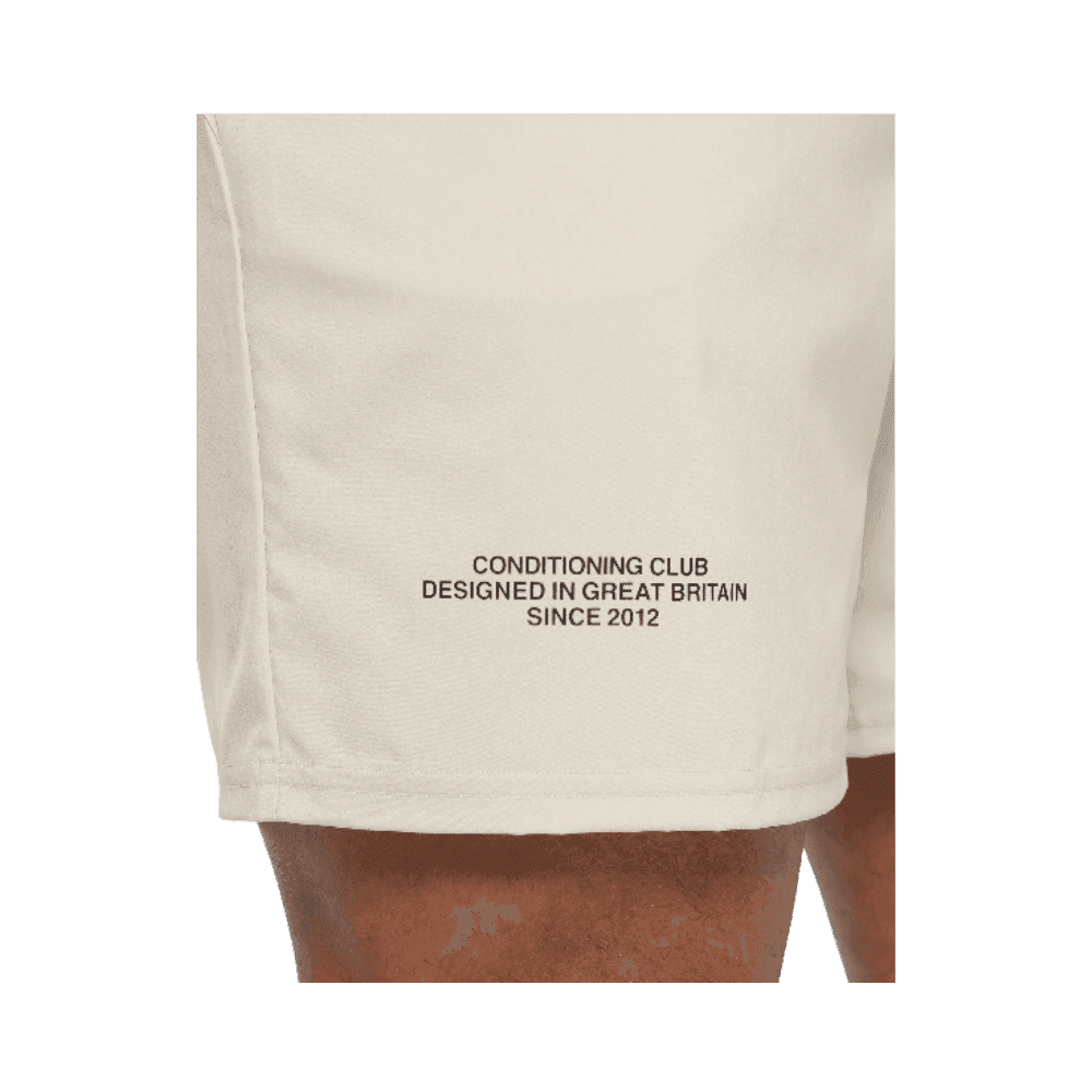 Gymshark Conditioning Club Shorts Pebble Grey - HypeFly India View 3