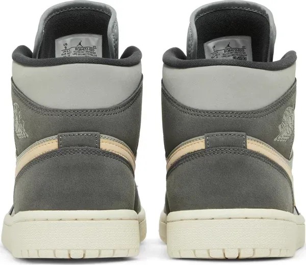 Air Jordan 1 Mid 'Iron Grey Onyx' - HypeFly India View 3