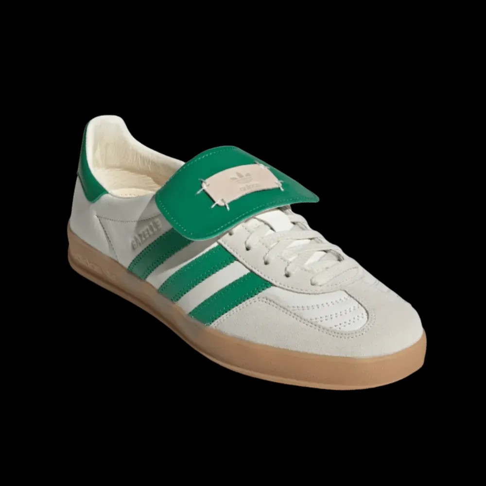 Adidas Gazelle Indoor 'Off White Green' x Foot Industry - HypeFly India View 4
