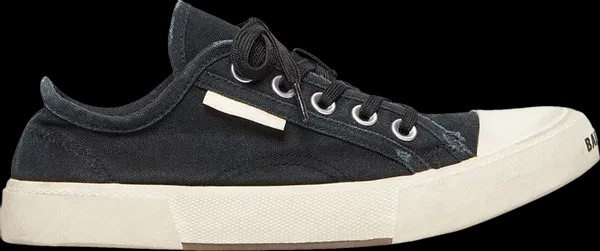 Balenciaga Paris Low Canvas Sneaker 'Black & White' - HypeFly India View 1