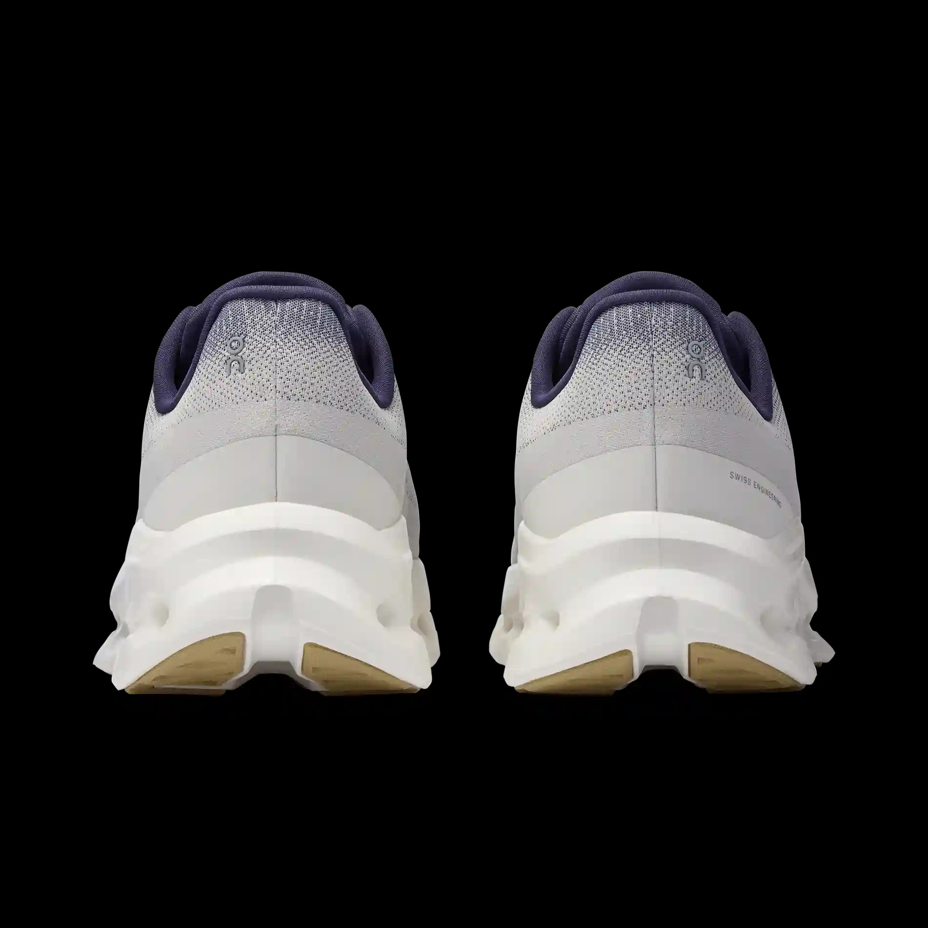 Cloud Tilt Midnight Ivory On Running - HypeFly India View 2