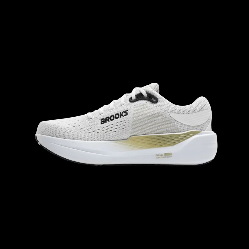 Brooks Ghost Max 3 Bright White Tea Black - HypeFly India View 2