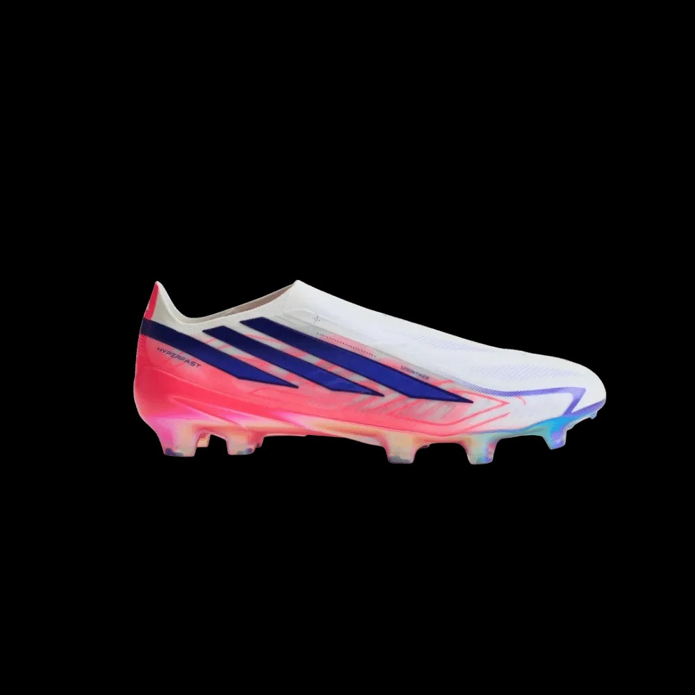 Adidas F50 Hyperfast Elite Laceless Firm Ground Cleats Cloud White - HypeFly India View 1