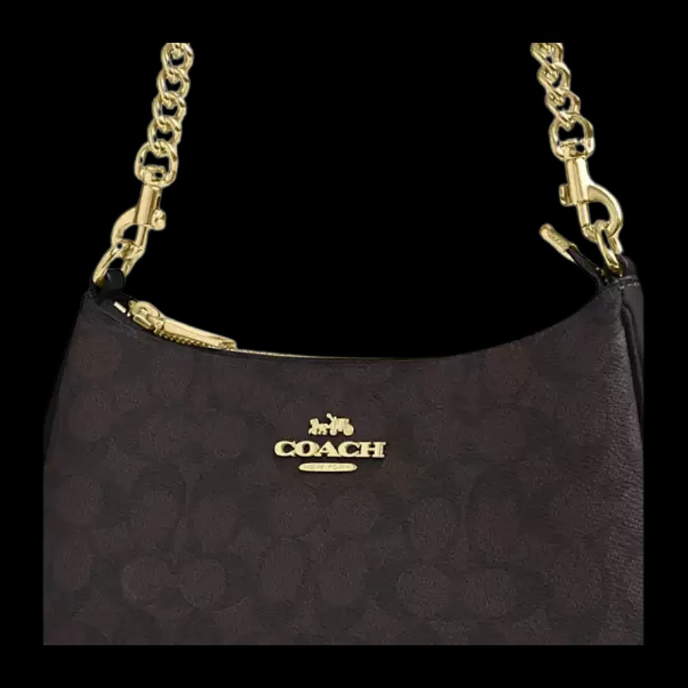 Coach Teri Shoulder Bag In Signature Canvas - HypeFly India View 5