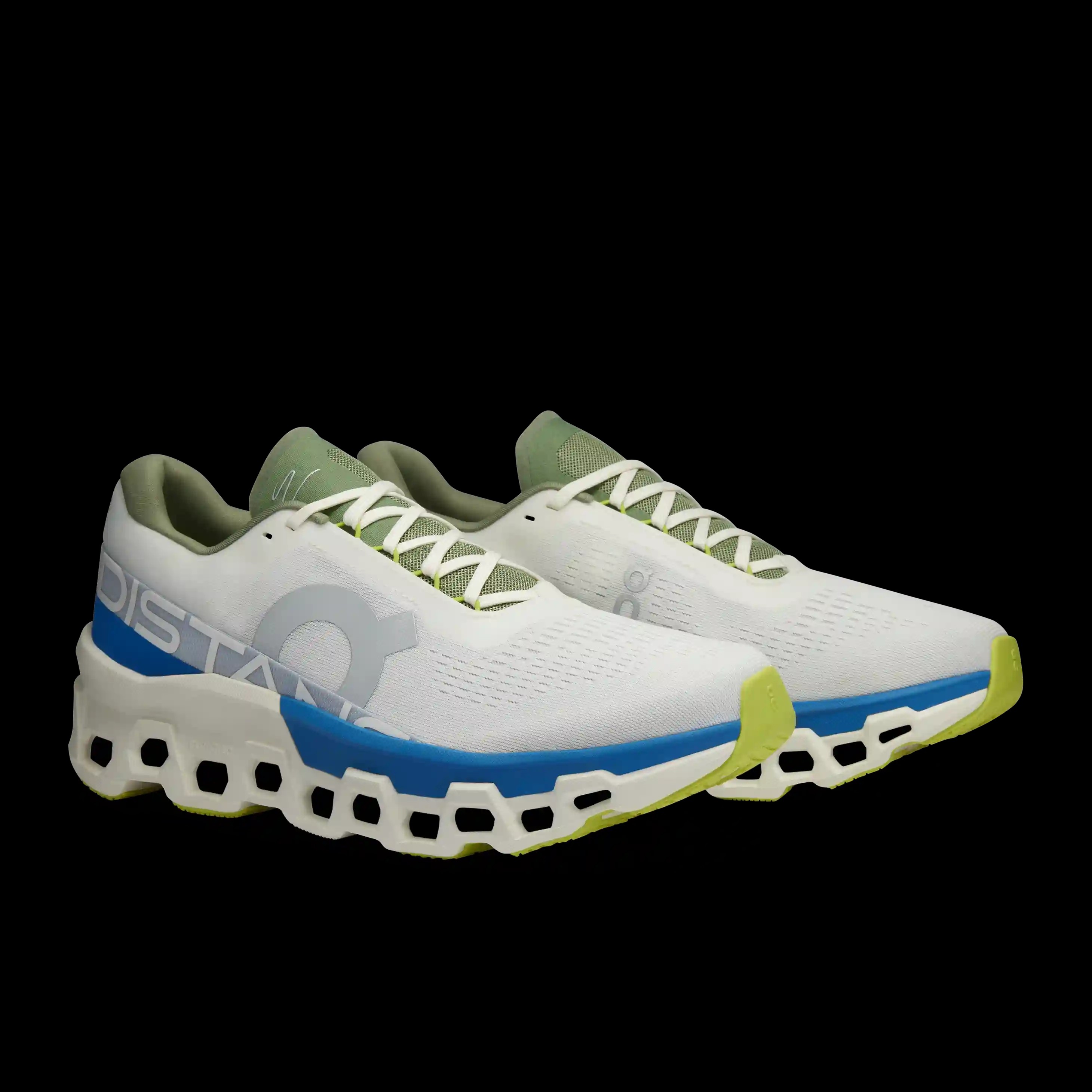 Cloudmonster 2 DISTANCE White Lapis On Running - HypeFly India View 3