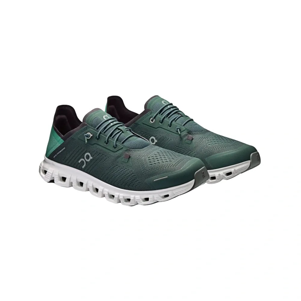 On Running Cloud 6 Coast Olive White - HypeFly India View 6