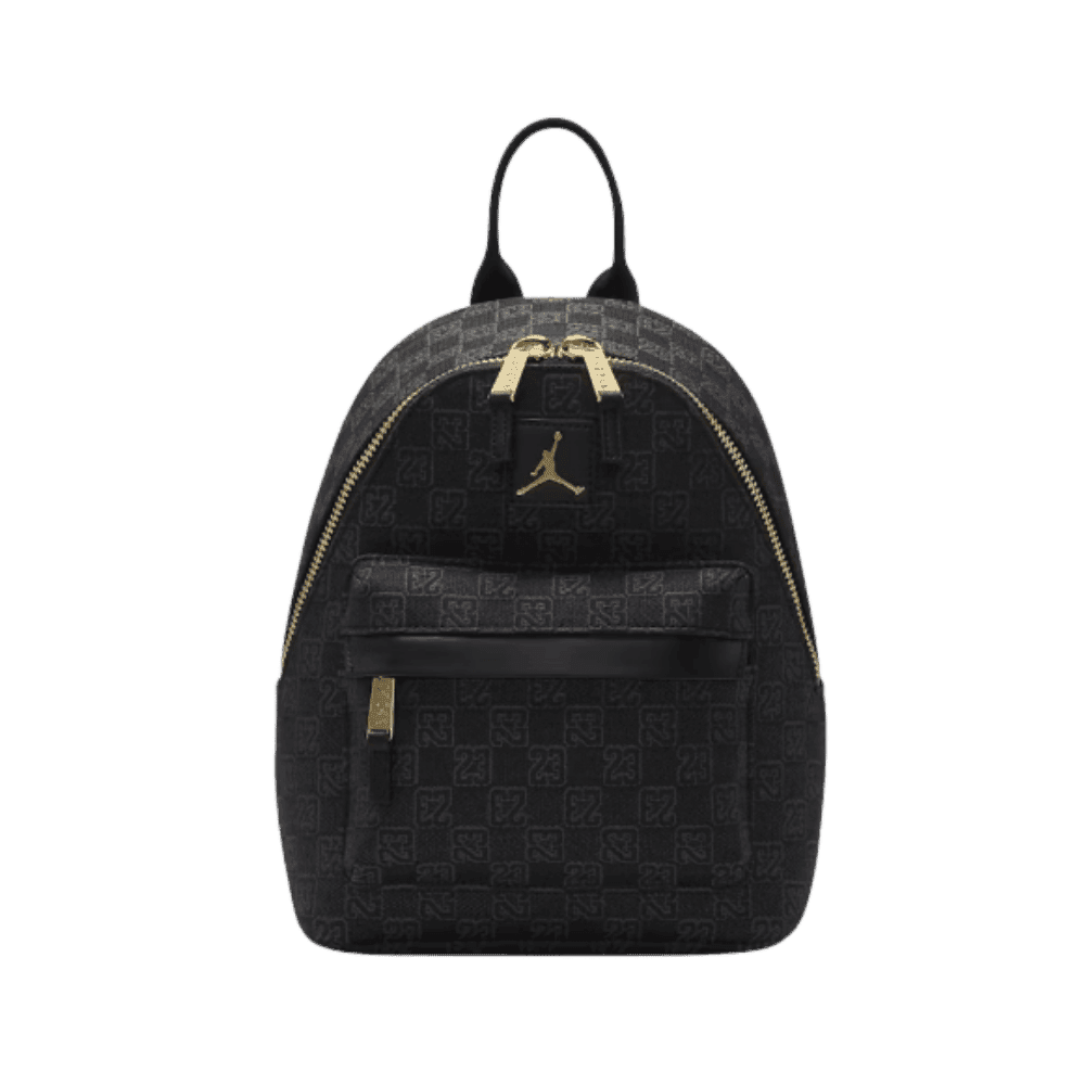 Jordan Monogram Mini Backpack (8L) -Black - HypeFly India View 1
