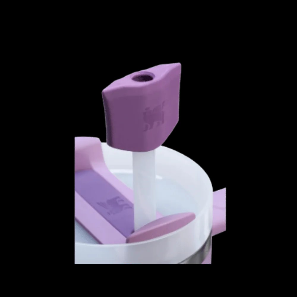 Stanley Stay Smooth Straw Topper 2-pack Dark Lilac - HypeFly India View 2