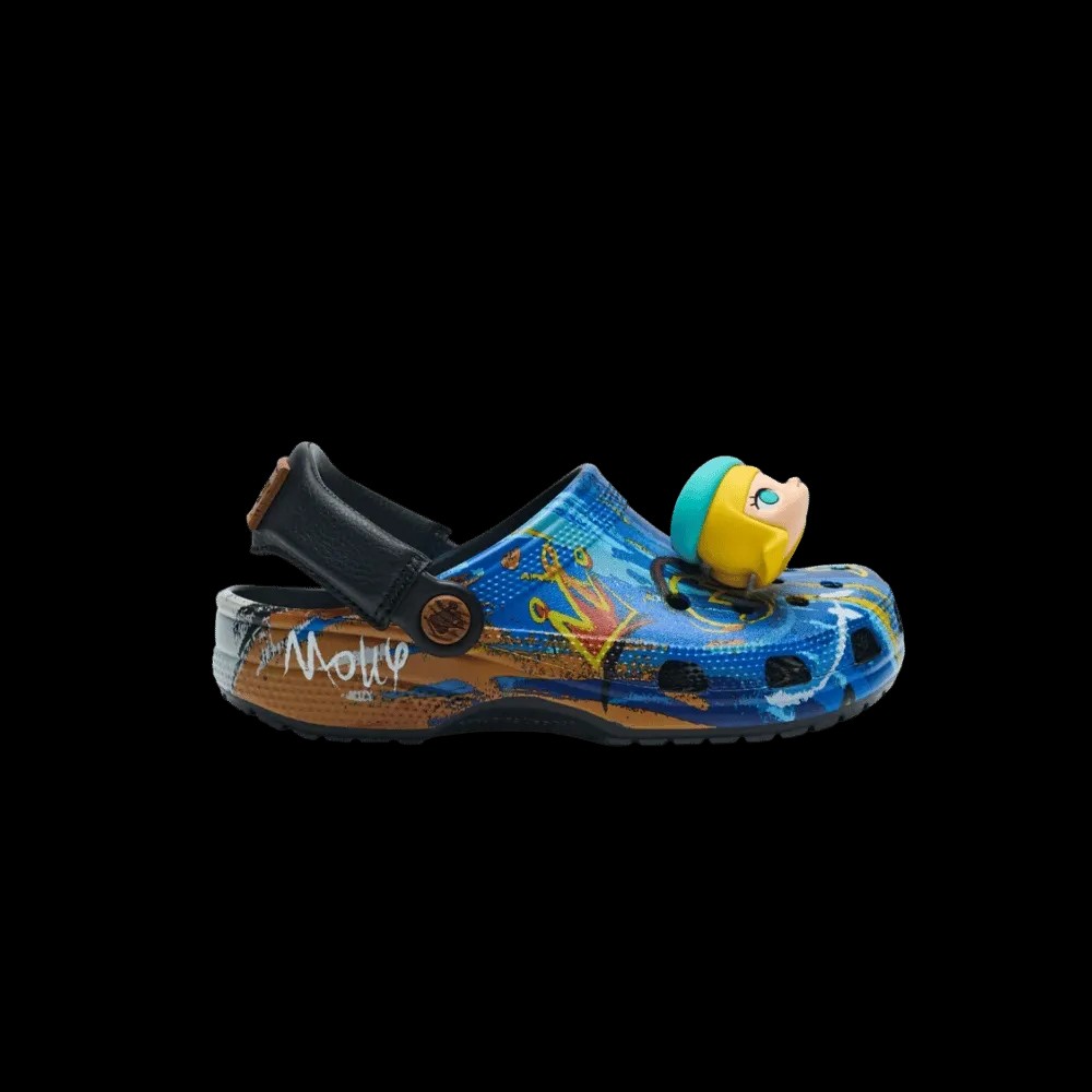 Crocs x Pop Mart Molly Classic Clog Multi - HypeFly India View 1